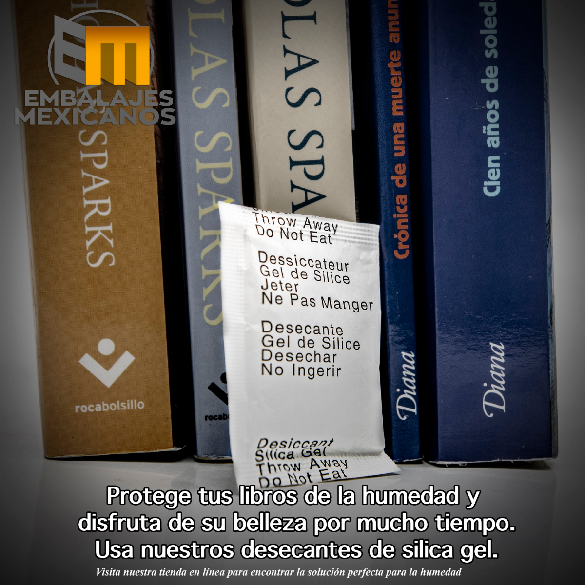 Silica Gel En Sobres De 1 Gramo 1,000 Pz Desecante P Humedad