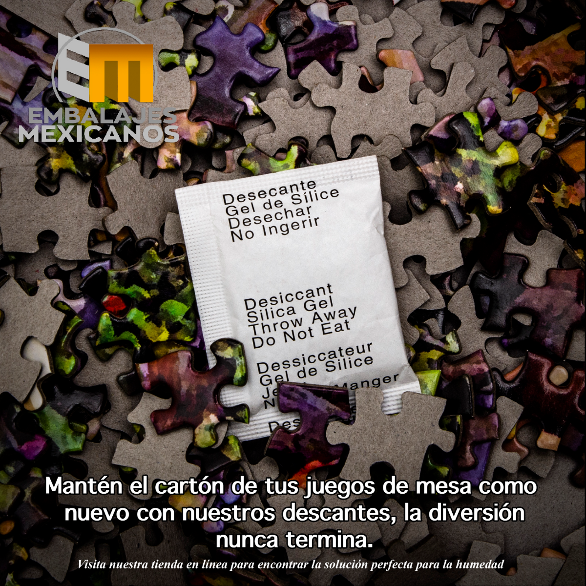 Silica Gel En Sobres De 1 Gramo 1,000 Pz Desecante P Humedad